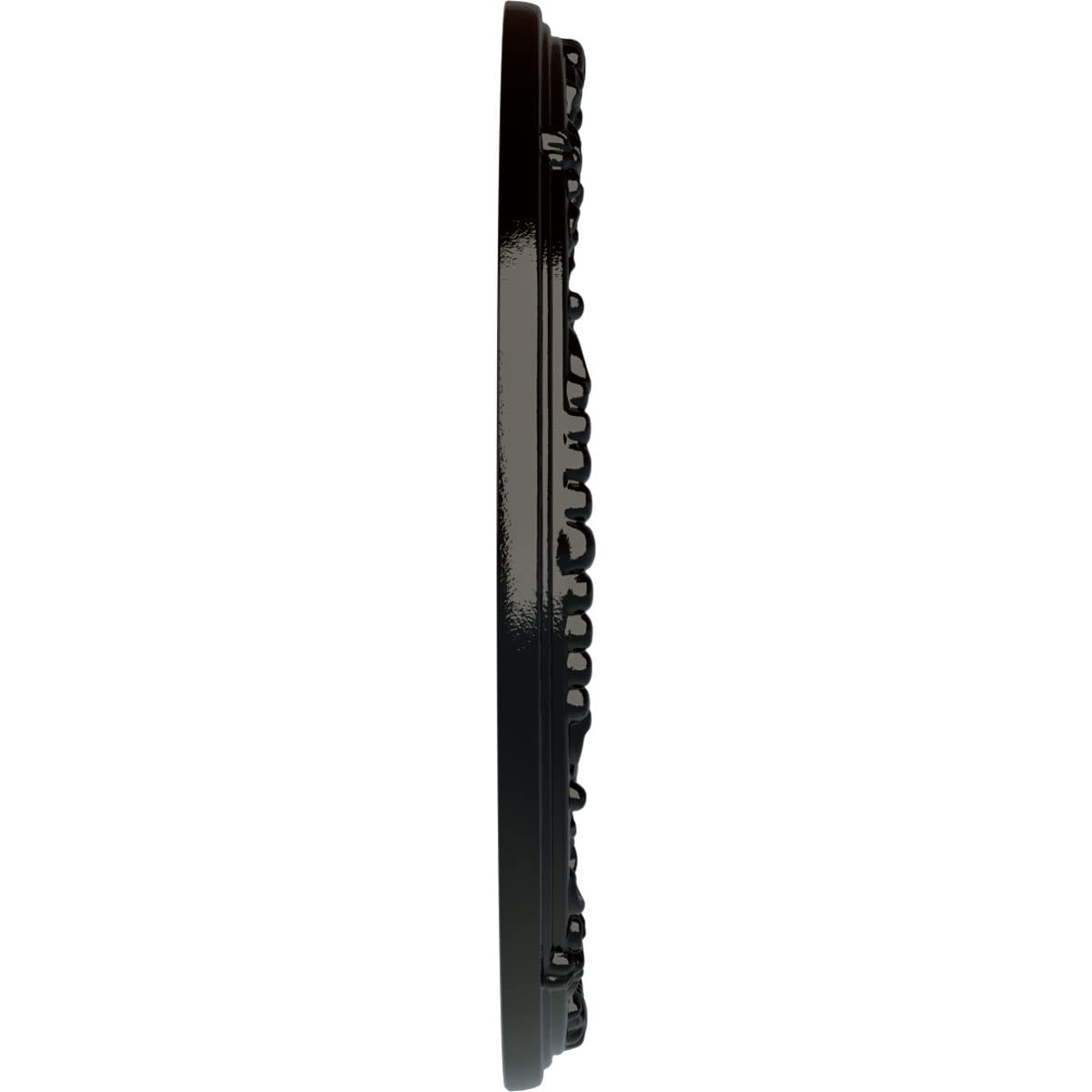 Ekena Millwork Cm18Sebps Antioch Ceiling Medallion, 18''Od X 3 1/2''Id X 1 3/8''P, Hand Painted Black Pearl